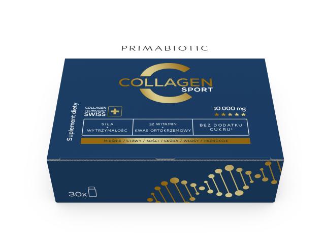 Primabiotic Collagen Sport interakcje ulotka płyn  30 but. po 30 ml