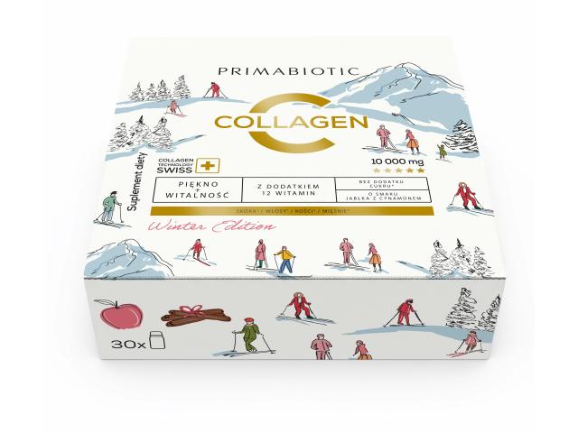 Primabiotic Collagen Winter Edition interakcje ulotka płyn - 30 but. po 30 ml