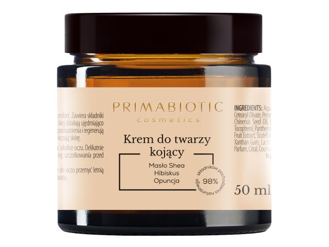 Primabiotic Cosmetics Krem do twarzy kojący interakcje ulotka krem  50 ml