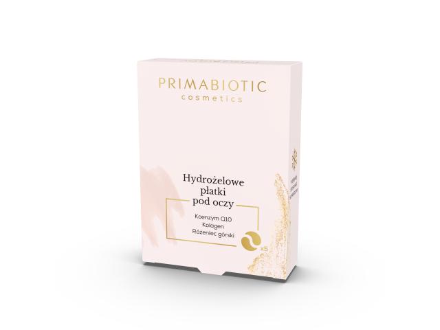 Primabiotic Cosmetics Płatki pod oczy hydrożelowe interakcje ulotka płatki  5 sasz. po 2 szt.