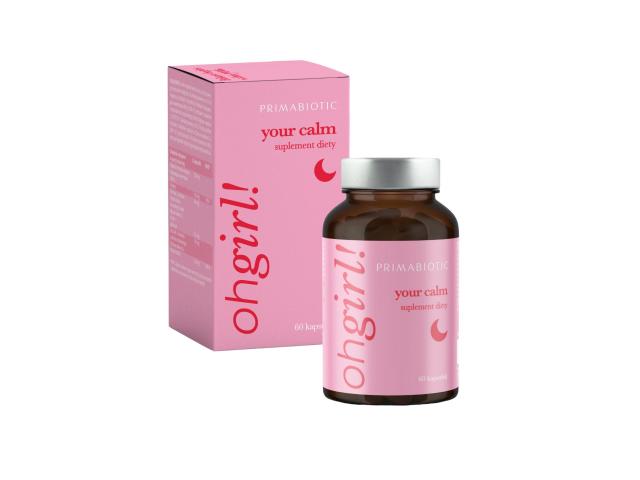 Primabiotic Oh Girl! Your Calm interakcje ulotka kapsułki - 60 kaps.