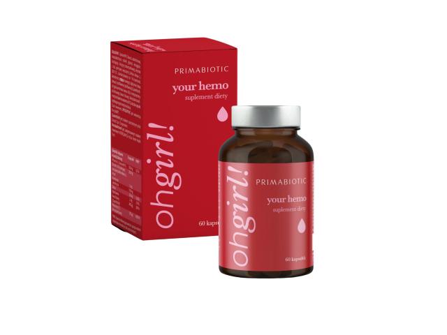 Primabiotic Oh Girl! Your Hemo interakcje ulotka kapsułki - 60 kaps.