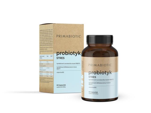 Primabiotic Probiotyk Stres interakcje ulotka kapsułki - 60 kaps.