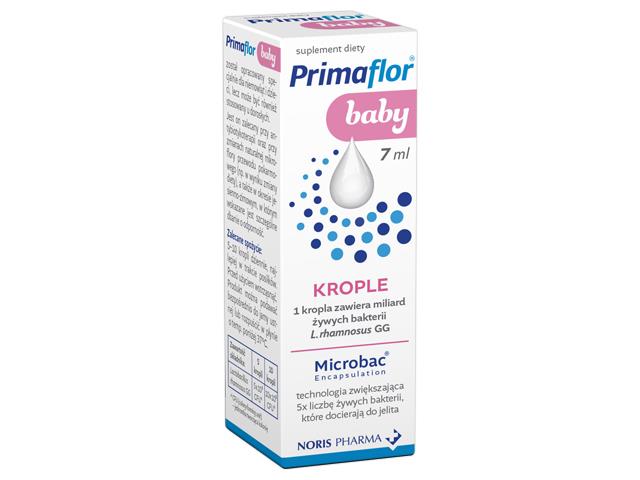 Primaflor Baby interakcje ulotka krople doustne  7 ml