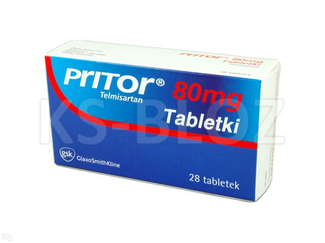 Pritor interakcje ulotka tabletki 80 mg 28 tabl. | blist.OPA/AL/PVC