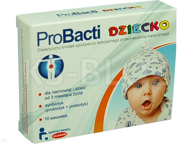 ProBacti Dziecko interakcje ulotka saszetka - 10 sasz.