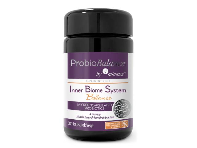 ProbioBalance Inner Biome System interakcje ulotka kapsułki 30 kaps.
