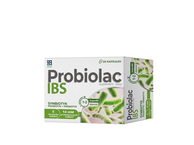 Probiolac IBS interakcje ulotka kapsułki  20 kaps.