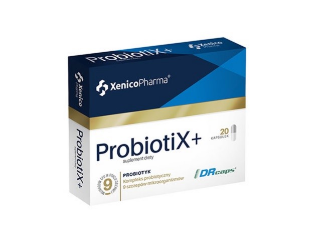 ProbiotiX+ Drcaps interakcje ulotka kapsułki dojelitowe  20 kaps.