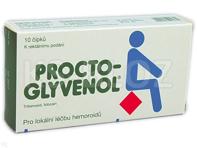 Procto-Glyvenol interakcje ulotka czopki doodbytnicze 400mg+40mg 