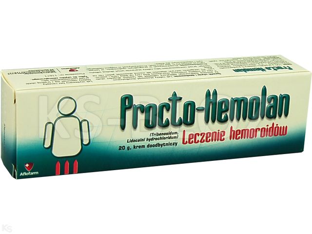 Procto-Hemolan interakcje ulotka krem doodbytniczy (50mg+20mg)/g 