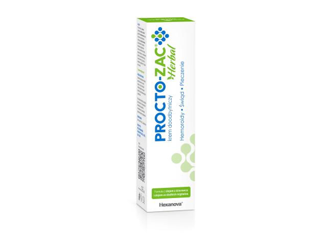 Procto-Zac Herbal Krem doodbytniczy interakcje ulotka krem doodbytniczy - 50 ml