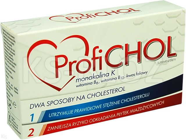 Profichol interakcje ulotka tabletki powlekane - 28 tabl.