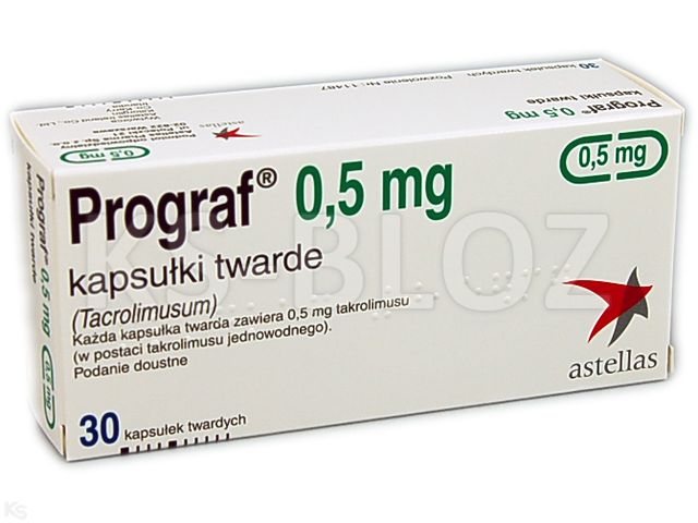 Prograf interakcje ulotka kapsułki twarde 500 mcg 
