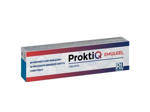 ProktiQ Emulgel interakcje ulotka żel  30 ml