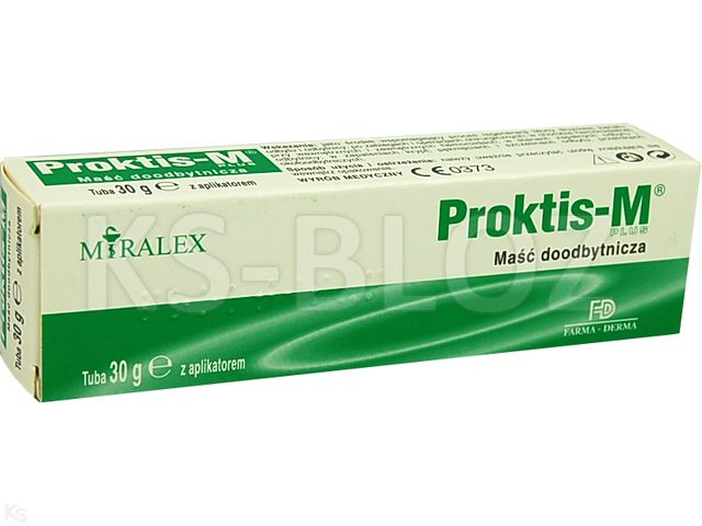 Proktis-M Plus interakcje ulotka maść doodbytnicza  30 g