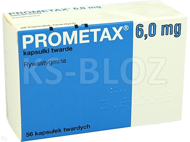 Prometax interakcje ulotka kapsułki twarde 6 mg 56 kaps.