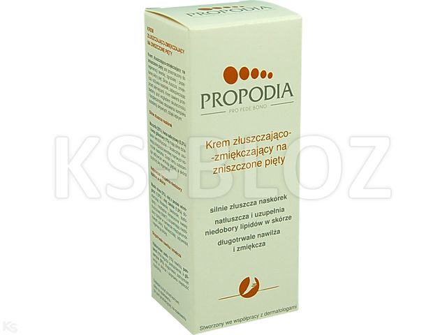 Propodia Krem na zniszczone pięty złuszczająco zmiękczający interakcje ulotka krem - 40 ml