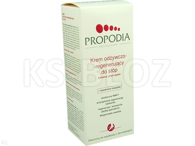Propodia Krem-odżywka do stóp regenerujący interakcje ulotka krem - 75 ml