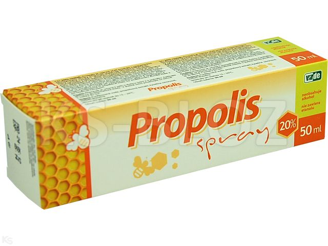 Propolis 20% Spray interakcje ulotka spray - 50 ml