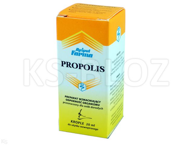 Propolis 3% Tinctura interakcje ulotka krople  20 ml