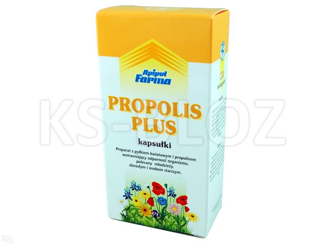 Propolis Plus interakcje ulotka kapsułki  64 kaps.