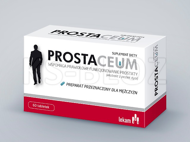Prostaceum interakcje ulotka tabletki  60 tabl.