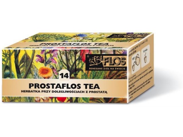 Prostaflos Tea Herbatka interakcje ulotka herbata 2 g 25 toreb.