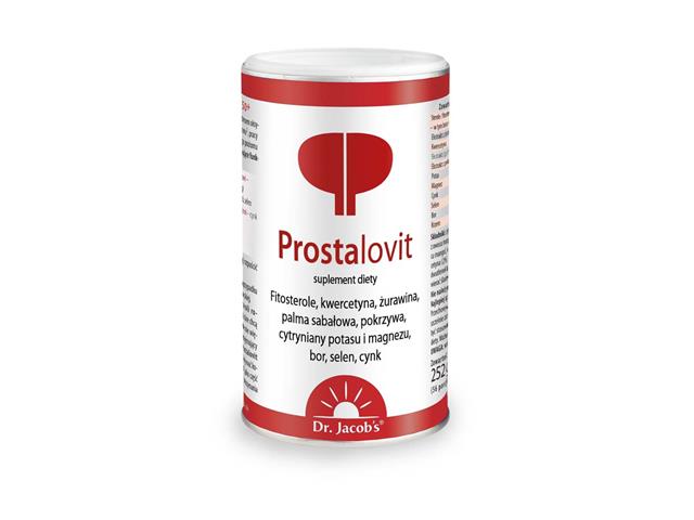 Prostalovit interakcje ulotka proszek  252 g