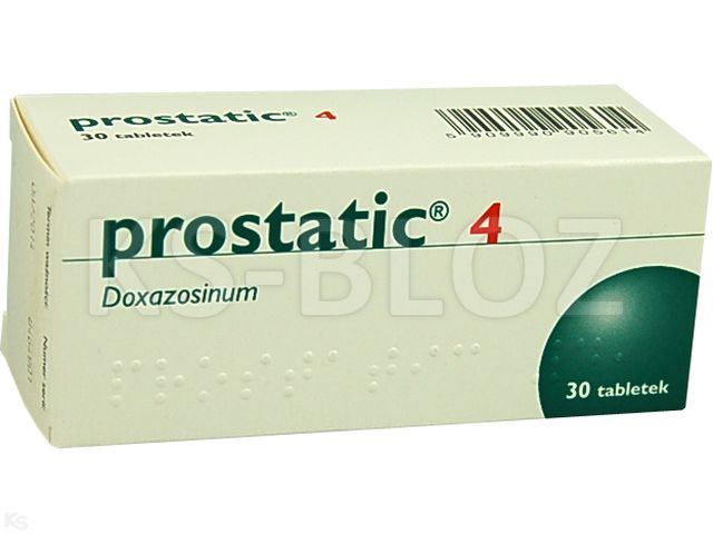 Prostatic 4 interakcje ulotka tabletki 4 mg 30 tabl. (3 blist. po 10 tabl.)