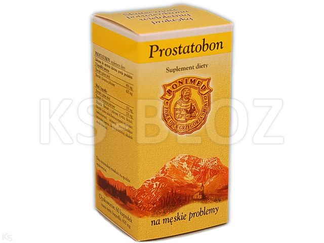 Prostatobon interakcje ulotka kapsułki  60 kaps.