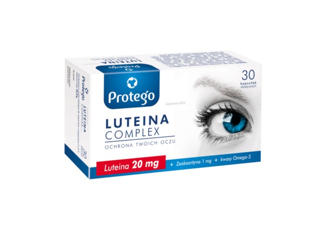 Protego Luteina Complex interakcje ulotka kapsułki  30 kaps. | blister