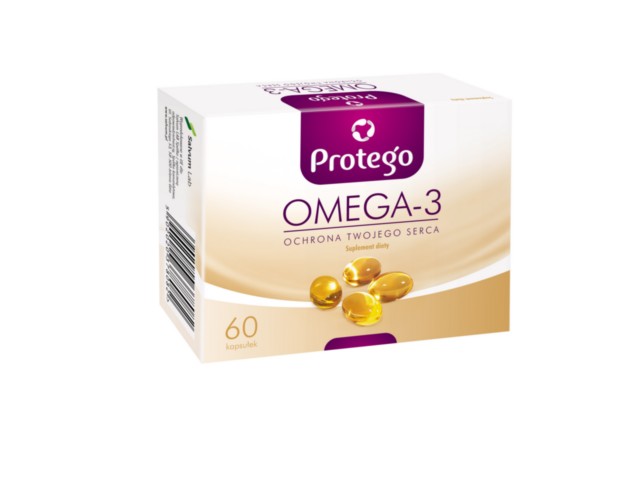 Protego Omega 3 interakcje ulotka kapsułki  60 kaps. | blist.