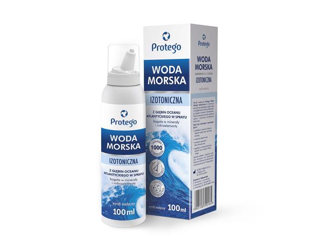 Protego Woda morska izotoniczna interakcje ulotka spray do nosa - 100 ml