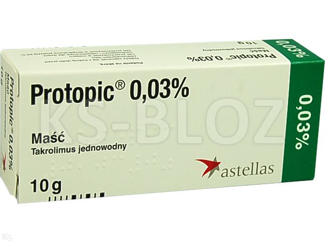 Protopic 0,03% interakcje ulotka maść  10 g | (tub.)