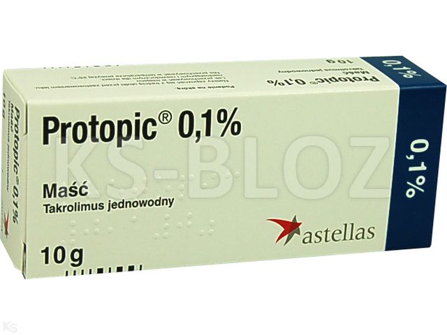 Protopic 0,1% interakcje ulotka maść  10 g | (tub.)