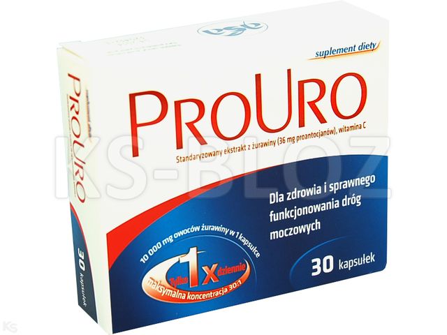 Prouro interakcje ulotka kapsułki 36 mg 30 kaps.