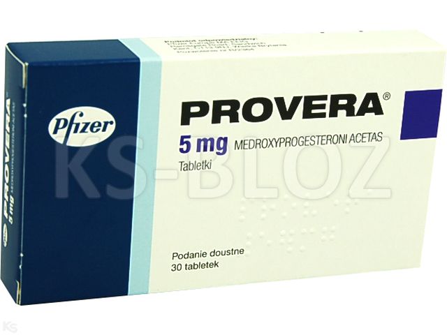 Provera, tabletki, 0,01 g, 30 tabl., ulotka, zamienniki, interakcje