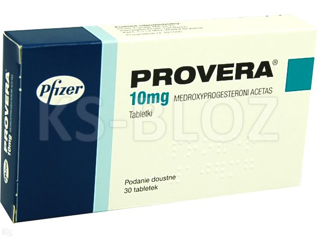 Provera interakcje ulotka tabletki 10 mg 30 tabl.