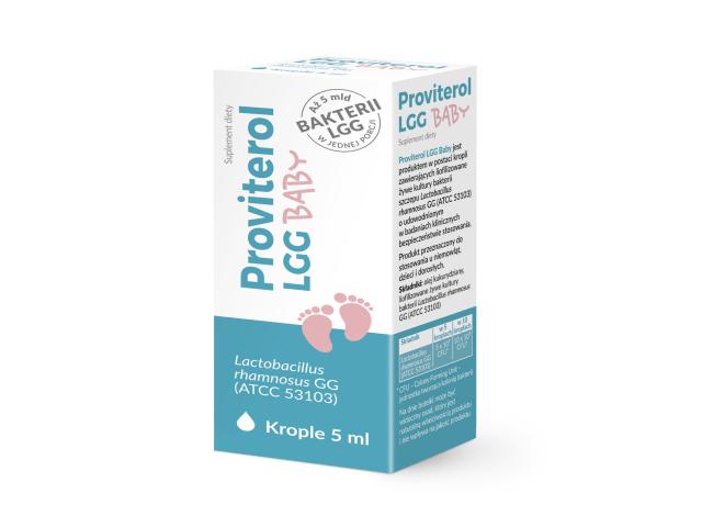 Proviterol LGG Baby interakcje ulotka krople  5 ml