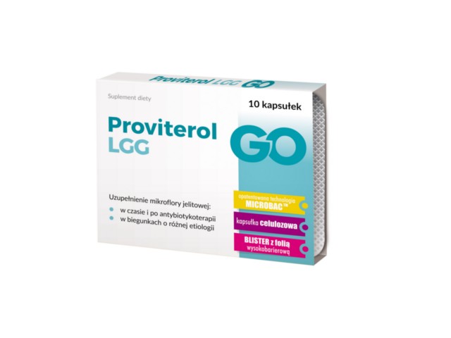 Proviterol LGG Go interakcje ulotka kapsułki twarde  10 kaps.