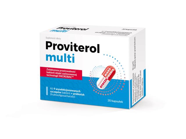 Proviterol Multi interakcje ulotka kapsułki - 20 kaps.