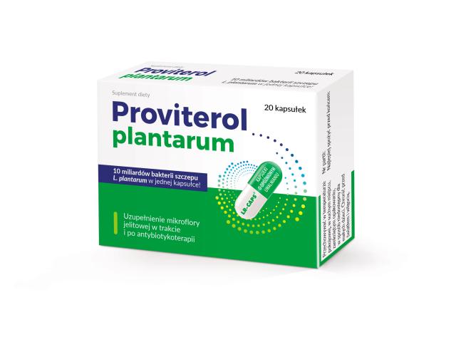 Proviterol Plantarum interakcje ulotka kapsułki  20 kaps.