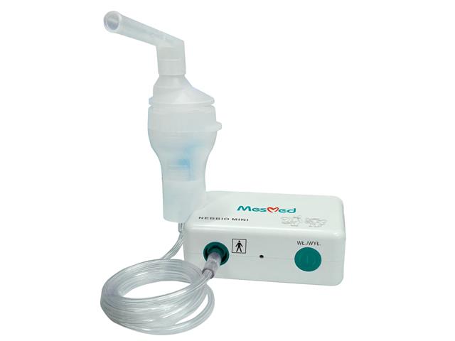 Przenośny Inhalator pneumatyczno-tłokowy MesMed MM-508 Nebbio Mini interakcje ulotka inhalator  1 szt.