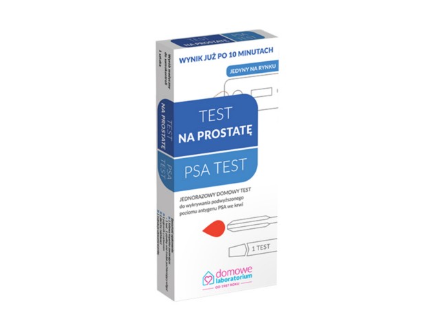 PSA Test na prostatę wykrywa podwyższony poziom antygenu PSA interakcje ulotka   1 szt.