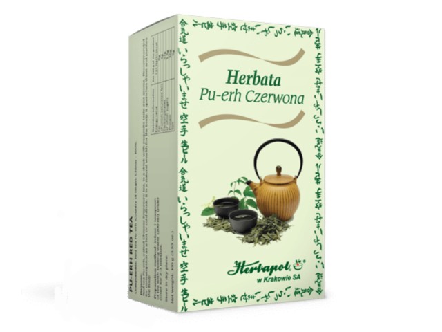 Pu-Erh Herbata czerwona interakcje ulotka   100 g