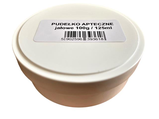 Pudełko 125 g/100 ml jałowe na wcisk interakcje ulotka pudełko - 1 szt.