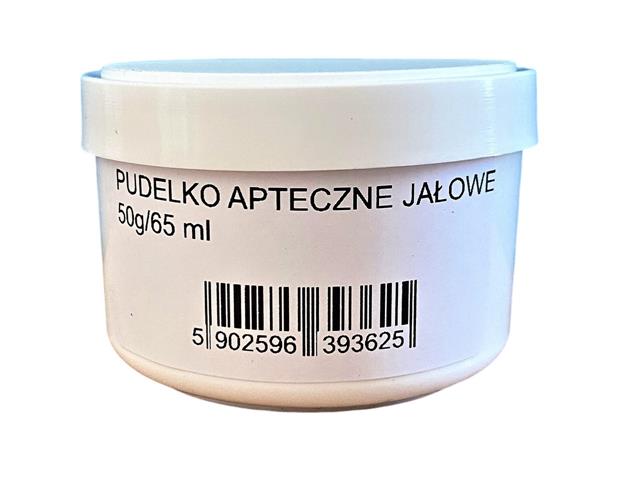 Pudełko 50 g/65 ml jałowe na wcisk interakcje ulotka pudełko - 1 szt.