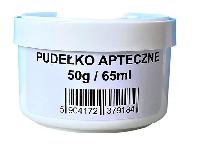 Pudełko apteczne 50g/65ml interakcje ulotka pudełko  20 szt.