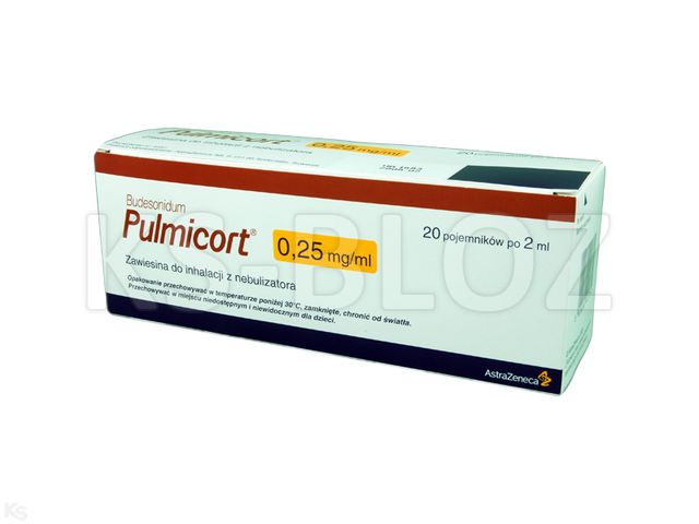 Pulmicort interakcje ulotka zawiesina do nebulizacji 250 mcg/ml 